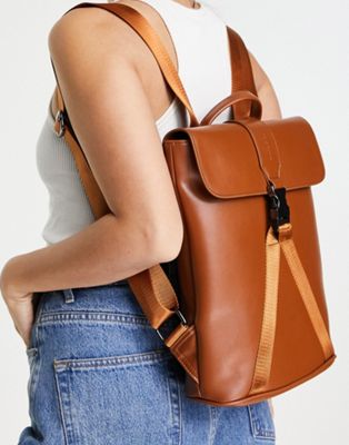 SMITH AND CANOVA レザー バックパック バッグ リュックサック レディース 【 SMITH AND CANOVA LEATHER BACKPACK IN TAN 】