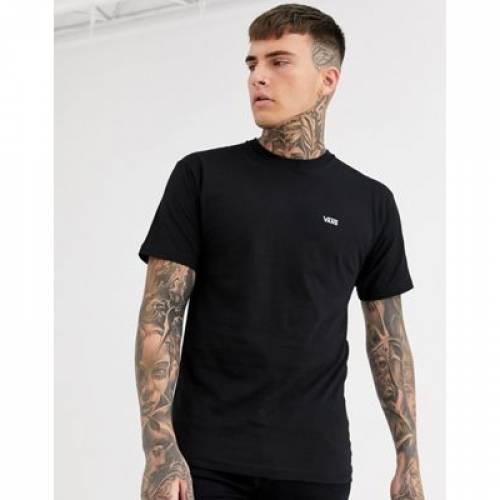 人気メーカー ブランド ブラック 黒色 ロゴ Tシャツ バンズ メンズファッション Black In Logo Small With Tshirt Vans カットソー トップス Aoos2 Socks Studio Com