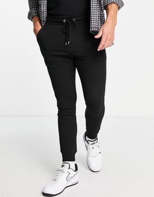 エイソス Asos Black Design In Joggers Skinny ジョガーパンツ スキニー ブラック メンズ 黒色 送料無料 当日発送可能 Design