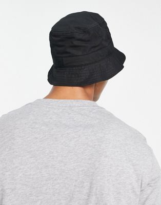 バブアーインターナショナル BARBOUR INTERNATIONAL ロゴ 黒色 ブラック バケットハット メンズ 【 BARBOUR INTERNATIONAL IMPELLER CONTRAST LOGO IN BLACK 】