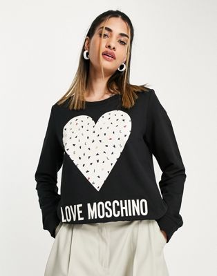 65%OFF【送料無料】 ラブモスキーノ LOVE MOSCHINO ロゴ スウェット