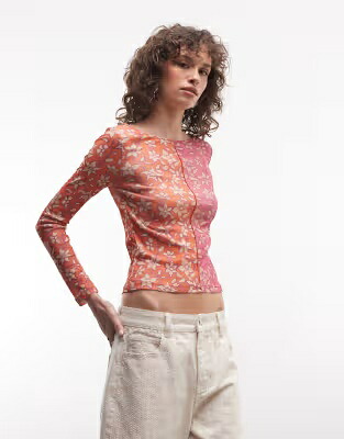 リクレイムドヴィンテージ ビンテージ ヴィンテージ スリーブ 長袖 レディース RECLAIMED VINTAGE RECLAIMED VINTAGE SLASH NECK SPLICED FLORAL PRINT LONG SLEEVE TOP / MULTI｜スニケス 20,775円