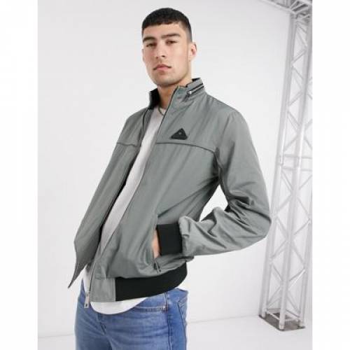 リバーアイランド River Island ブルゾン 翠 緑であること Green River Island Jacket In Slate メンズファッション 被風 ジャケット 運動競技銘柄 心地よい ファッション ジャケット パーカー 上々 Bodhidharma Gym Com