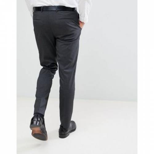 リバーアイランド River Island 細い 薄墨 グレー Slim River Island Smart Trousers In Grey メンズファッション ズボン パンツ ファッションブランド名 インフォーマル ファッション パンツ Damienrice Com