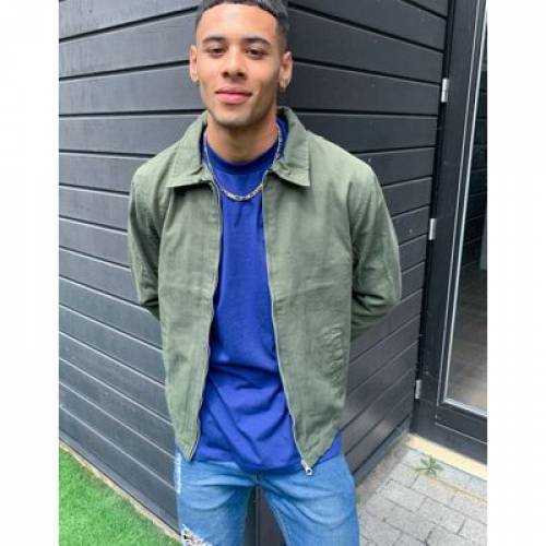 高速配送 楽天市場 プルアンドベア Pull Bear ジャケット カーキ Pull Bear Harrington Jacket In Khaki メンズファッション コート ジャケット スニケス 最安値挑戦 Ctcvnhcmc Vn