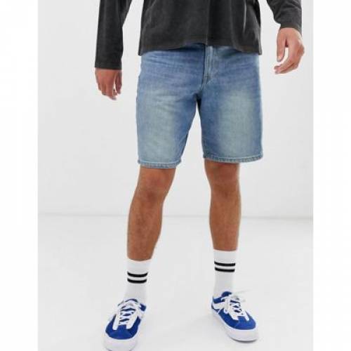21福袋 Blue Wash Mid Blue Wash Mid In Shorts Denim Skater メンズ パンツ ズボン メンズファッション ブーツ ブルー 青色 ミッド ハーフパンツ ショーツ デニム Design Asos エイソス Aoos2 Qbdworks Com