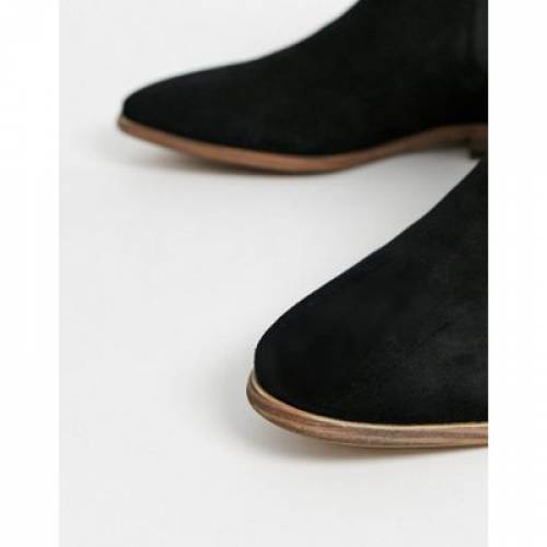 ブラウスマン Topman スエード スウェード ブーツ 墨ぞめ 墨染め チェルシーブーツ Topman Suede In Black メンズ ブーツ 流行り物ブランド 簡略 ファッション スニーカー Damienrice Com