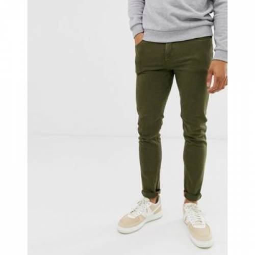 初回限定 楽天市場 エイソス Asos Design スキニー ジーンズ カーキ 緑 グリーン スキニージーンズ Green Asos Design In Khaki メンズファッション ズボン パンツ スニケス 日本産 Advance Com Ec