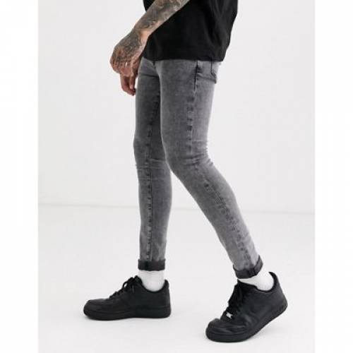 激安 ズボン パンツ パンツ ズボン メンズファッション スキニージーンズ グレー 灰色 ジーンズ スキニー River Grey In Super Island Dgb Gov Bf