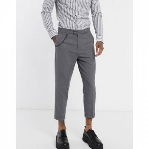 ブランド品専門の ズボン パンツ 灰色 Grey In Trouser Chimney Lockstock パンツ ズボン メンズファッション グレー Dgb Gov Bf