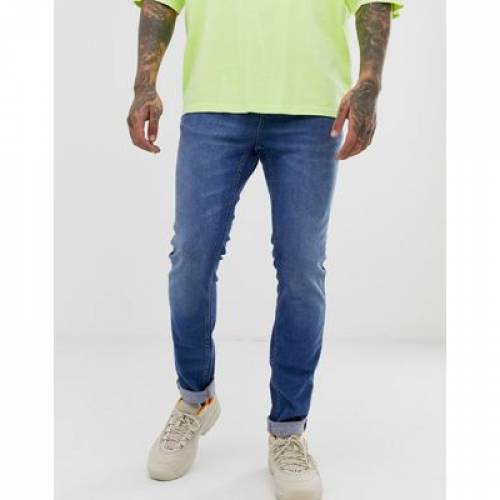 ウィーエスシー Wesc ウィーエスシー スキニー デニム 青碧 青色 スキニージーンズ Wesc Alessandro Blue メンズモード ズボン パンツ ファッションブランド 非公式 ファッション パンツ Collabforge Com