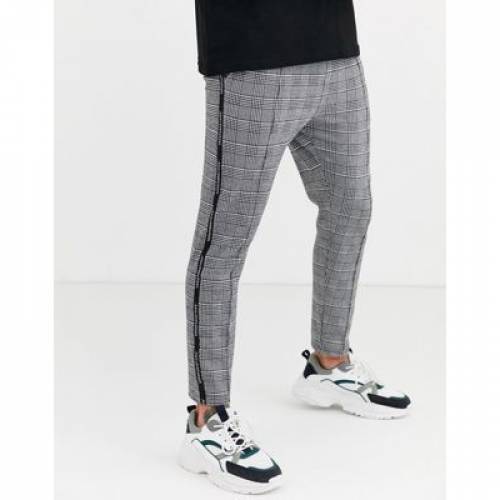 おすすめ ズボン メンズファッション グレー 灰色 スキニー パンツ Check Wales Of Prince Grey In Trousers Skinny Nothing For Good Aoos2 Bhavaspa Com