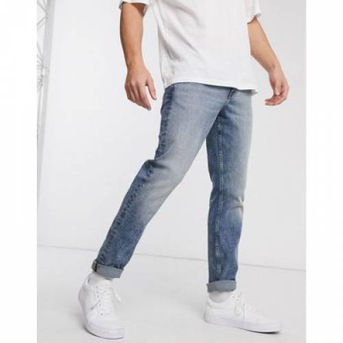 特売 楽天市場 エイソス Asos Design スリム ジーンズ ビンテージ ヴィンテージ 青色 ブルー デニムジーンズ Slim Vintage Asos Design Stretch In Dark Wash Blue メンズファッション ズボン パンツ スニケス 公式の Www Trailconnections Com
