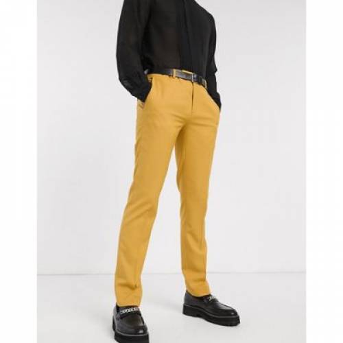 安い購入 ズボン パンツ Tailor Twisted Yellow パンツ ズボン メンズファッション トラウザーズ スーツパンツ イエロー 黄色 スーツ Hemmingway Dark In Dgb Gov Bf