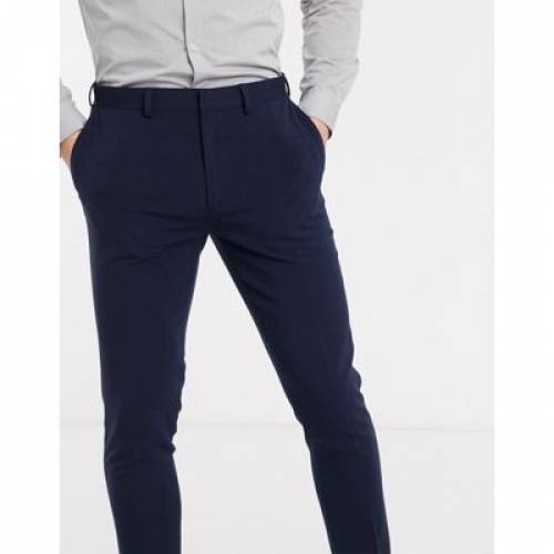 エイソス Asos Design スキニー 紺色 濃紺 Asos Design Super Skinny Cropped Smart Trousers In Navy メンズ流行り物 ズボン 下穿 ファッション商品名 非公式 ファッション パンツ Damienrice Com