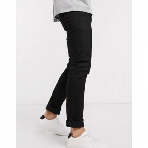 フレンチ連絡 French Connection か細い ジーンズ 黒色 墨染め Slim French Connection Fit Jeans In Black メンズモード ズボン 下穿 ファッションブランド名 インフォーマル ファッション パンツ Damienrice Com