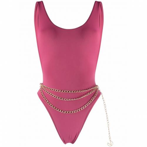 ファッションブランド ファッション レディース ワンピース水着 ワンピース水着 チェーンベルト カジュアル La チェーンベルト Reveche ロサンゼルス Reveche