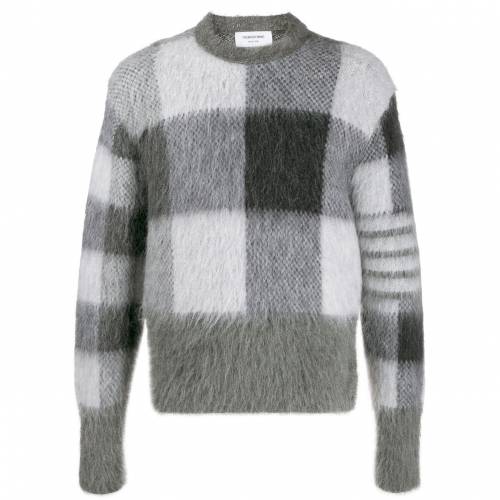 トム ブラウン Thom Browne チェッカー セーター メンズ Thom Browne Rockridgefamilymed Com