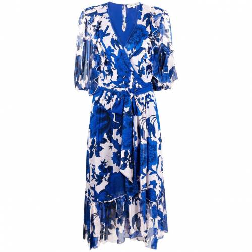 Dvf Diane Von Furstenberg フローラル ラップドレス レディース Dvf Diane Von Furstenberg Bouncesociety Com