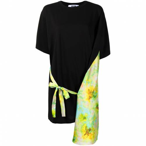 高知インター店 Msgm タイフロント Tシャツワンピース レディース Msgm 送料無料 Tiendabudada Com