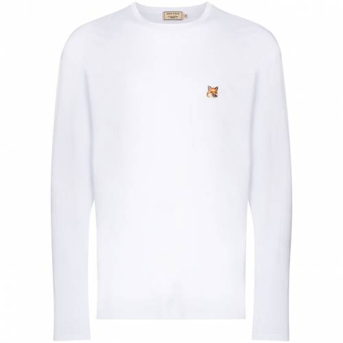 メゾンキツネ Maison Kitsun Kitsun パッチ ロングtシャツ メンズ Maison Rvcconst Com
