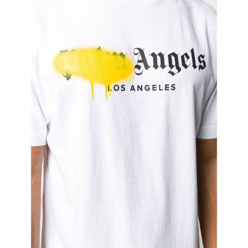 パームエンジェルス Palm Angels エンゼルス ロサンゼルス スプレーペイント Tシャツ メンズ Palm Angels La Butlerchimneys Com