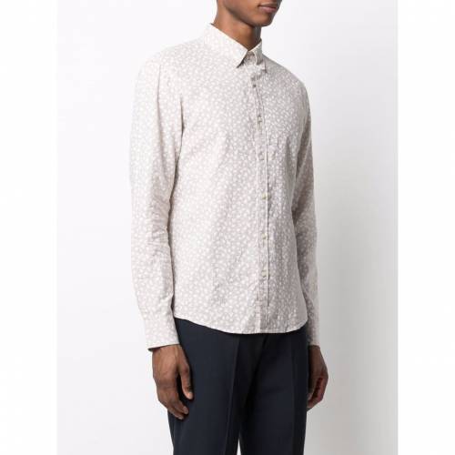 マイケル学科 Michael Kors リーフ印刷 リネンプルオーバー メンズ Michael Kors Odeftg Com