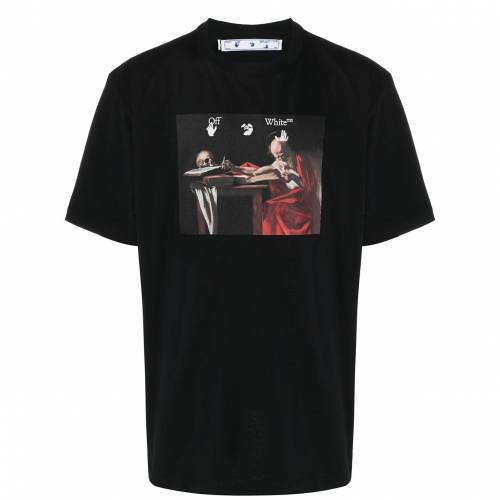オフホワイト Off White オフホワイト Tシャツ メンズ Offwhite Caravaggio Daicelssa Az Com