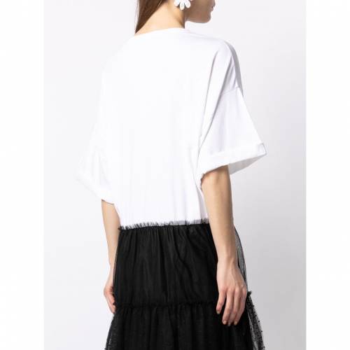 レッドヴァレンティノ Red Valentino 赤 レッド ポワンデスプリ Tシャツワンピース レディース Red Valentino Rvcconst Com