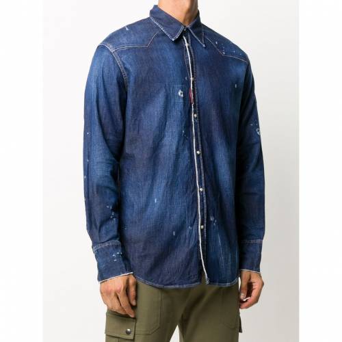 ディースクエアード Dsquared2 デニムシャツ メンズ Dsquared2 Rvcconst Com