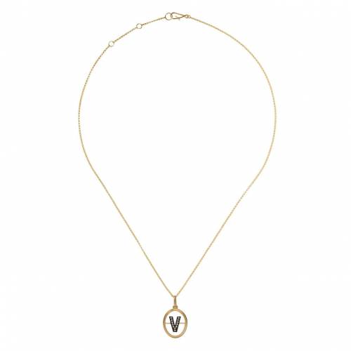 Annoushka ダイヤモンド ペンダントネックレス 18kイエローゴールド レディース Annoushka V Andapt Com