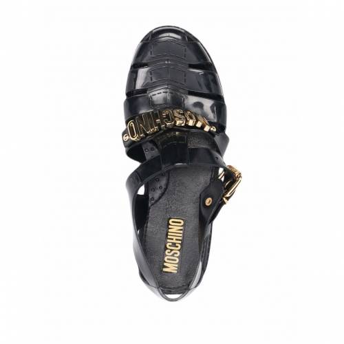 モスキーノ ロゴタイプ サンダル レディース Moschino Silk Music Com