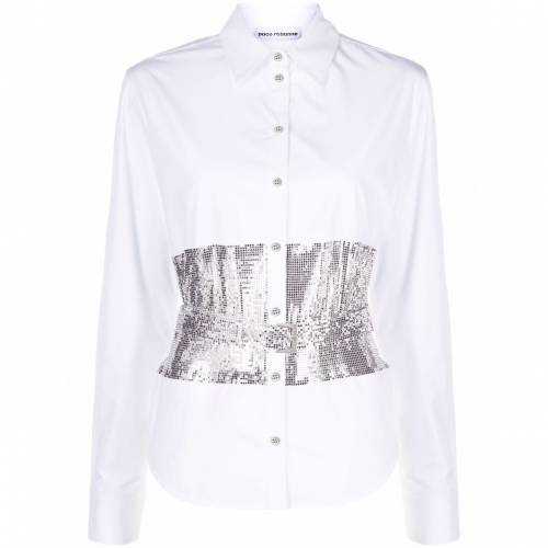 スパンコールトリム シャツ レディース Paco Rabanne Jaquemeng Com