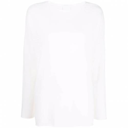 ラウンドネック カシミアセーター レディース Allude Novix Com