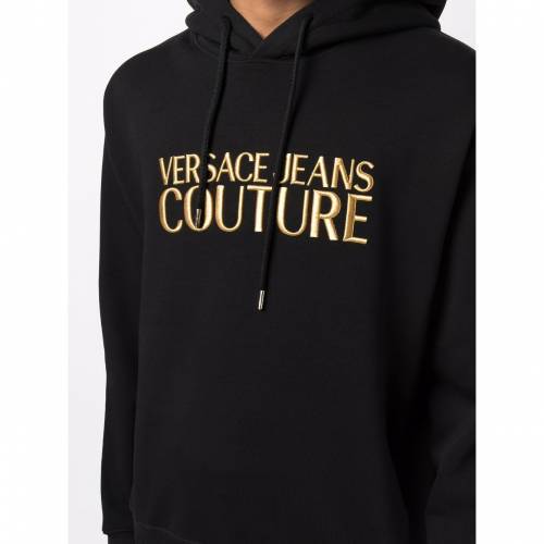 ヴェルサーチェ ジーンズ クチュール ジーンズ メタリック ロゴタイプ パーカー メンズ Versace Jeans Couture Bairien Yamagata Jp