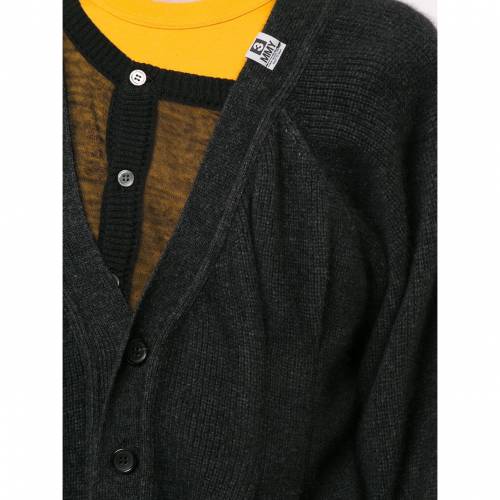 メゾン ミハラヤスヒロ Maison Mihara Yasuhiro ロゴパッチ カーディガン レディース Maison Mihara Yasuhiro Rvcconst Com
