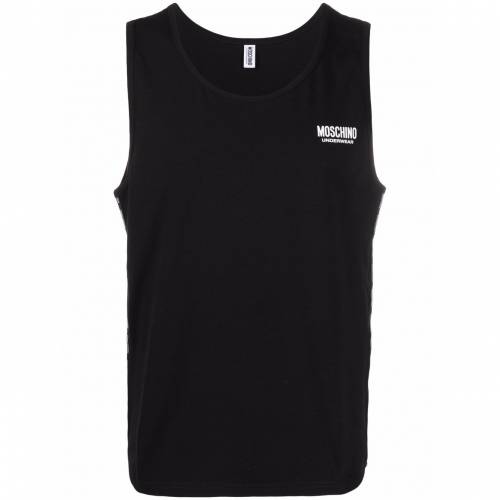 ファッションブランド カジュアル ファッション タンクトップ モスキーノ ロゴ タンクトップ メンズ Moschino