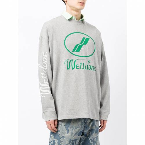 オーバーサイズロゴ トレーナー メンズ We11done Supernovabikes Com