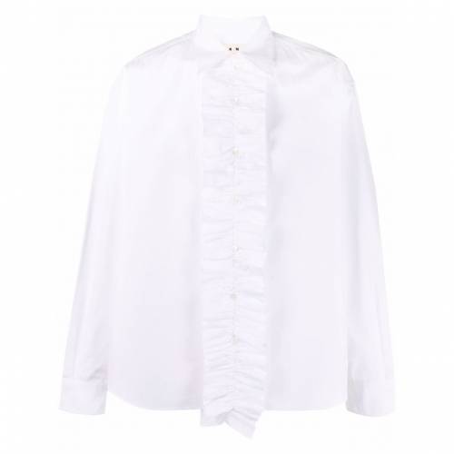 マルニ フリル ロングスリーブシャツ メンズ Marni Novix Com