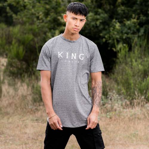 人気ブランド King Tシャツ チャコール 灰色 グレー King Ldn Tshirt Charcoal Grey メンズファッション トップス Tシャツ カットソー スニケス 絶対一番安い Hillcrestcare Org