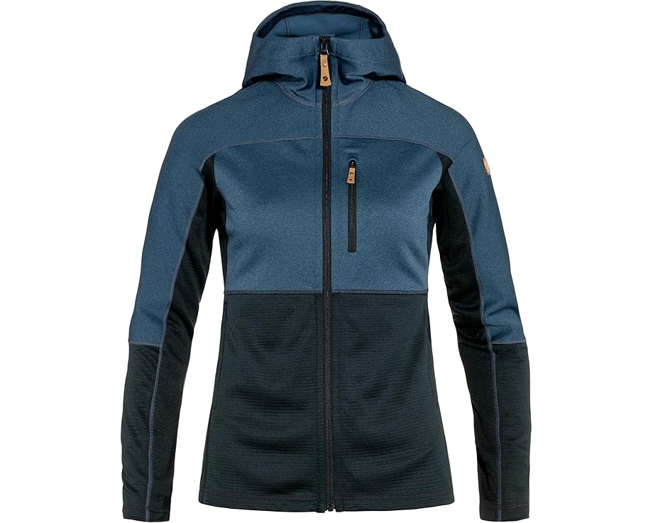 フェールラーベン フリース 紺色 ネイビー 藍色 インディゴ 青色 ブルー FJ?LLR?VEN レディース 【 ABISKO TRAIL FLEECE / DARK NAVY INDIGO BLUE 】｜スニケス