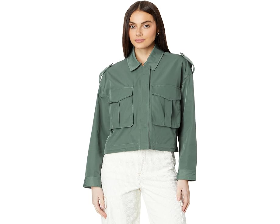 ブランクニューヨークシティー 上衣 緑 緑であること レディース 【 BLANK NYC UTILITY JACKET / GREEN 】