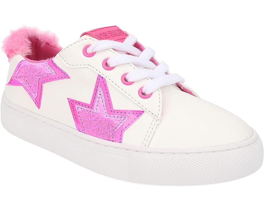 ヨシサムラ 白色 ホワイト ピンク ジュニア キッズ 【 YOSI SAMRA KIDS MISS HARPER / WHITE PINK FAUX FUR 】 ベビー マタニティ スニーカー|スニケス