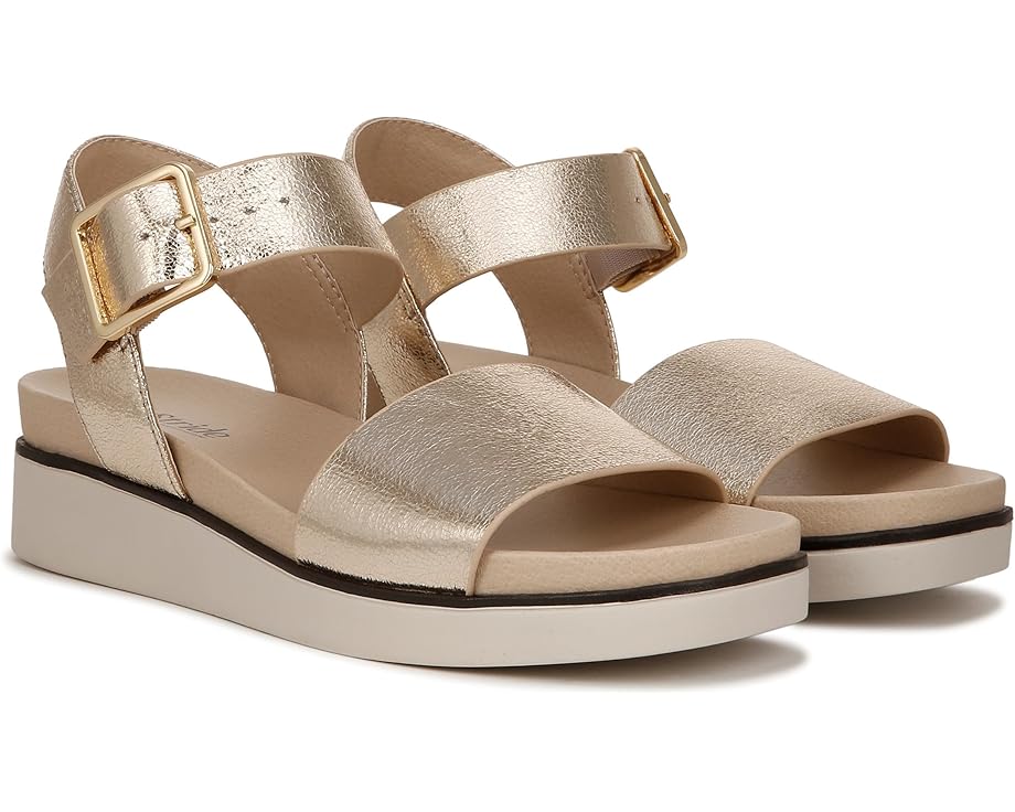 ライフストライド レディース 【 LIFESTRIDE GILLIAN ANKLE STRAPS / PLATINO 】 サンダル