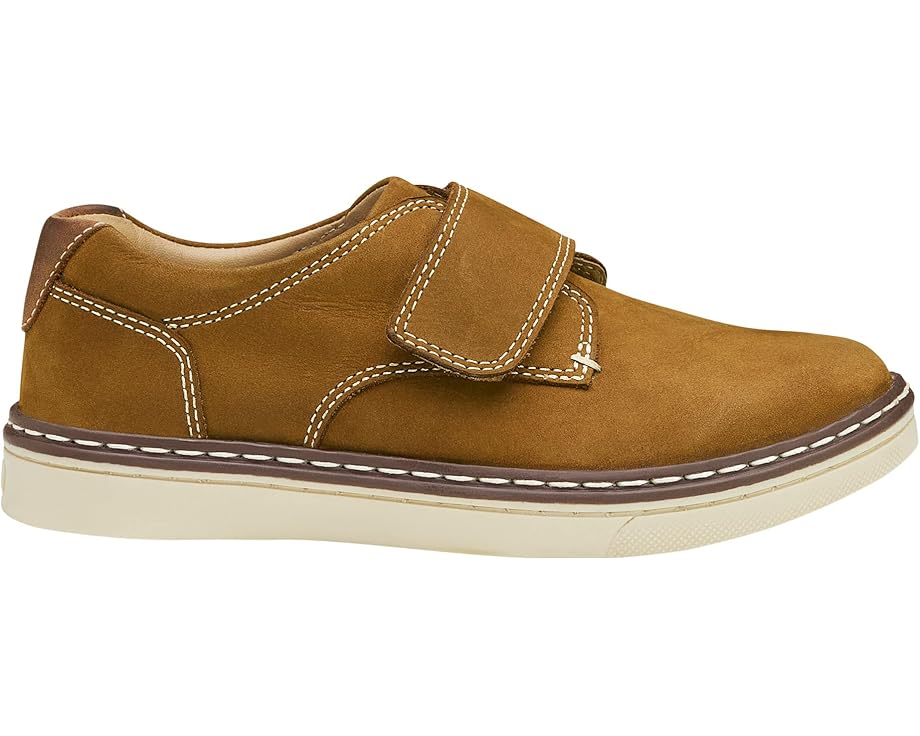 スリッポン 茶色 ブラウン & ジュニア キッズ 【 JOHNSTON & MURPHY KIDS MCGUFFEY SLIP-ON / BROWN OILED NUBUCK 】 ベビー マタニティ スニーカー