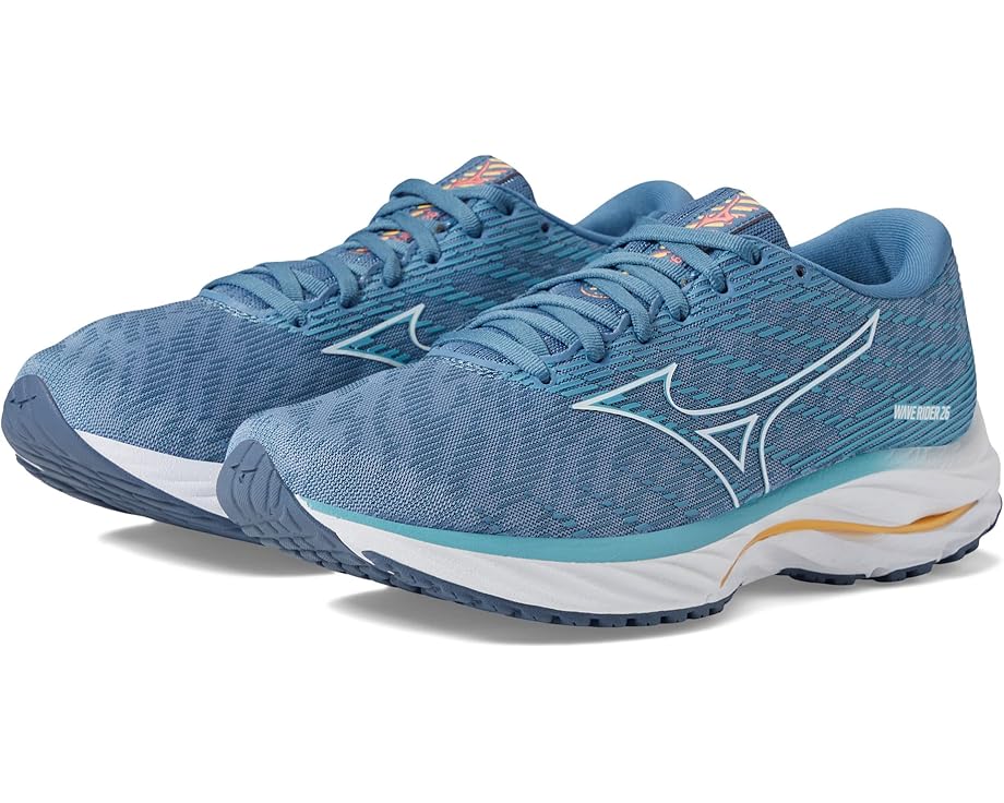 ミズノ ウェーブ ウェイブ スプリング 白色 ホワイト スニーカー レディース 【 MIZUNO WAVE RIDER 26 / MOUNTAIN SPRING WHITE 】|スニケス