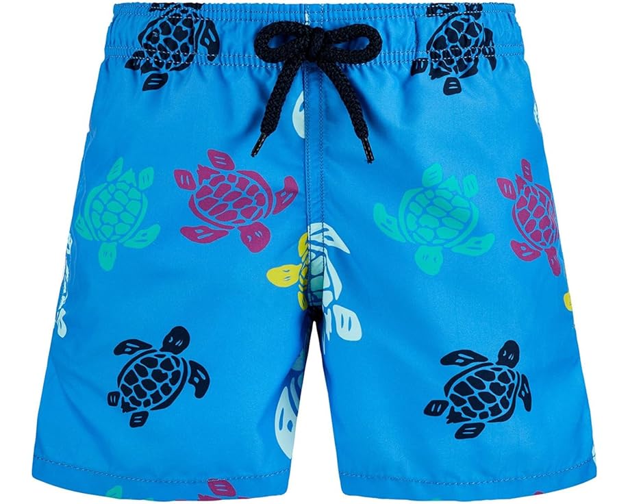 お坊っちゃん キッズ 【 VILEBREQUIN KIDS MULTICOLOR TURTLE MOOREA / FAIENCE 】 もの言う花 マタニティ 水泳着