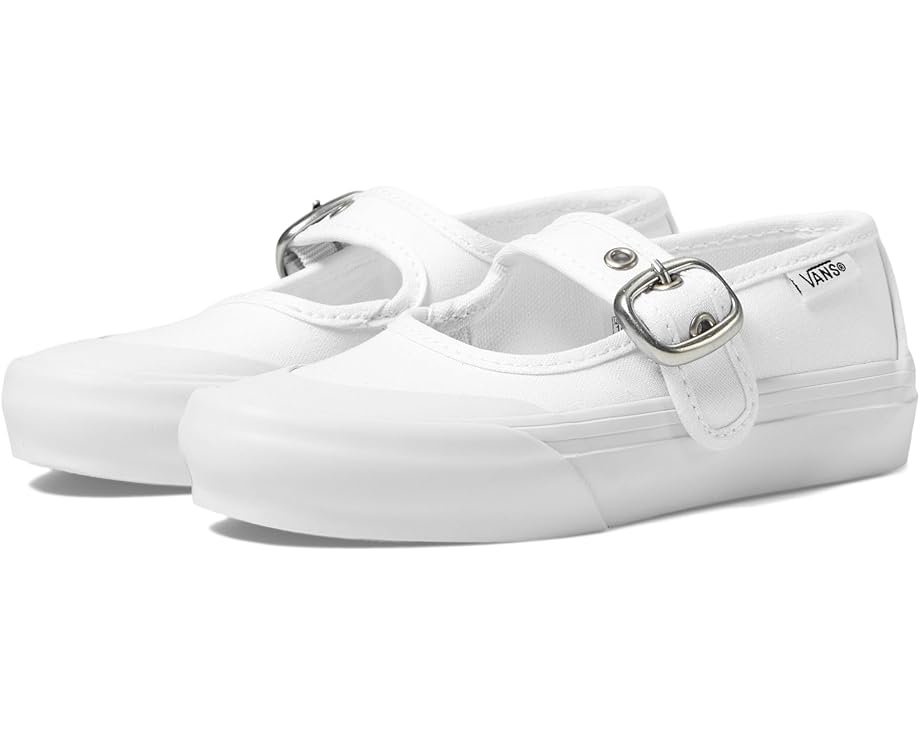ヴァンズ バンズ 白色 ホワイト ジュニア キッズ 【 VANS KIDS MARY JANE / TRUE WHITE 】 ベビー マタニティ スニーカー|スニケス
