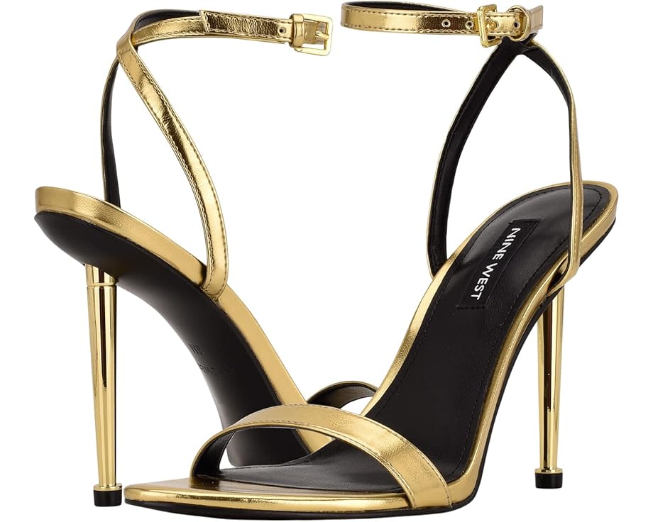 ナインウエスト ゴールド レディース 【 NINE WEST REINA / GOLD 】 パンプス