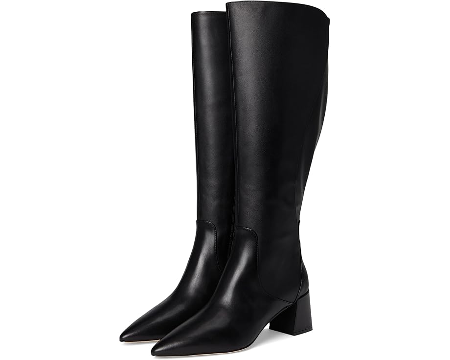 コールハーン ブーツ 黒色 ブラック レザー レディース 【 COLE HAAN CLARICE TALL BOOT EXTENDED CALF / BLACK LEATHER 】
